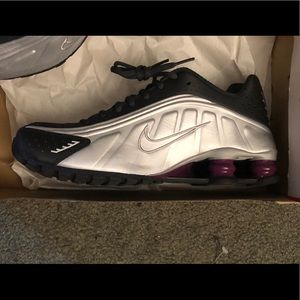 Brand new Silver/Purple Nike Shox